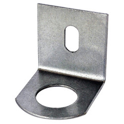 Fastening corner bracket for tubes