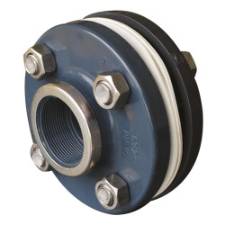 Reinforced flange for female/male valve - 2" - 50/60 mm