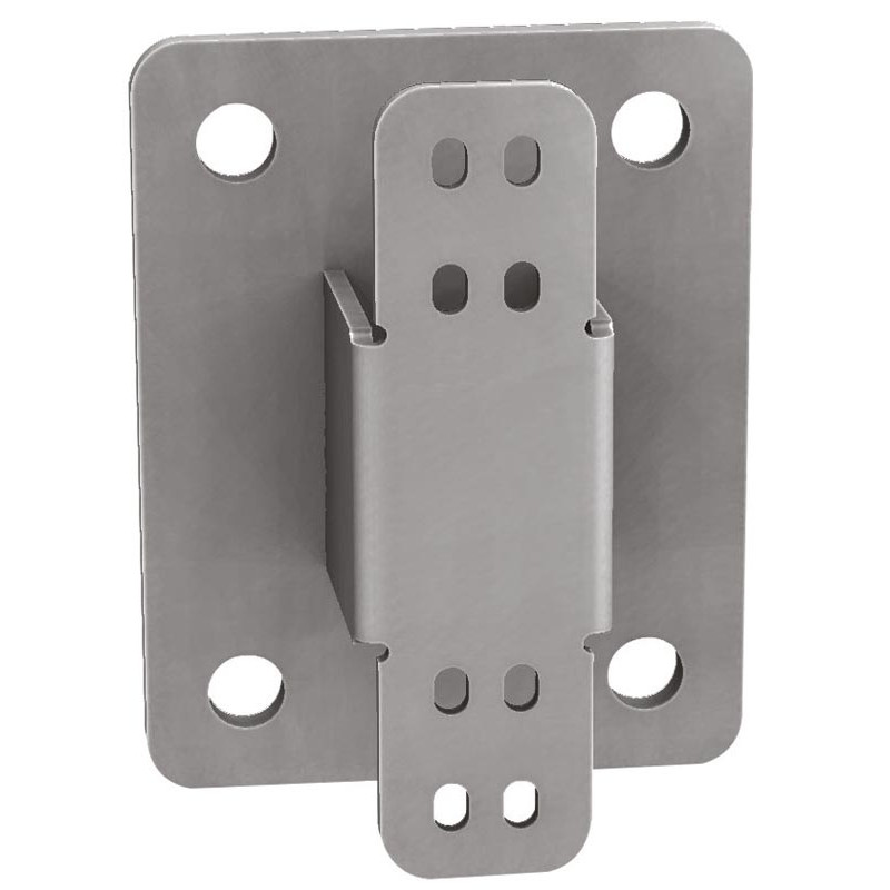 Omega bracket for SECURIPASS door