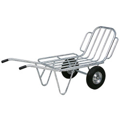 Two-wheel mettalic fodder wheelbarrow