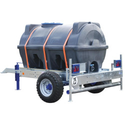 2300 l mobile tank trailer for tractor