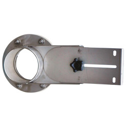 Ø 100 mm stainless steel emptying hatch 