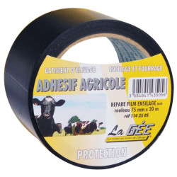 Agricultural adhesive repair tape (black)