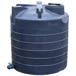 Vertical above-ground storage tank ø 1.60 m - 3000 L