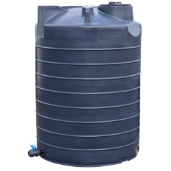 Vertical above-ground storage tank ø 1.60 m - 4000 L