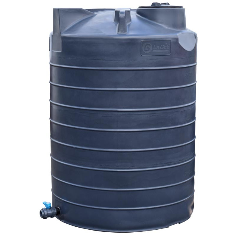 Vertical above-ground storage tank ø 1.60 m - 4000 L